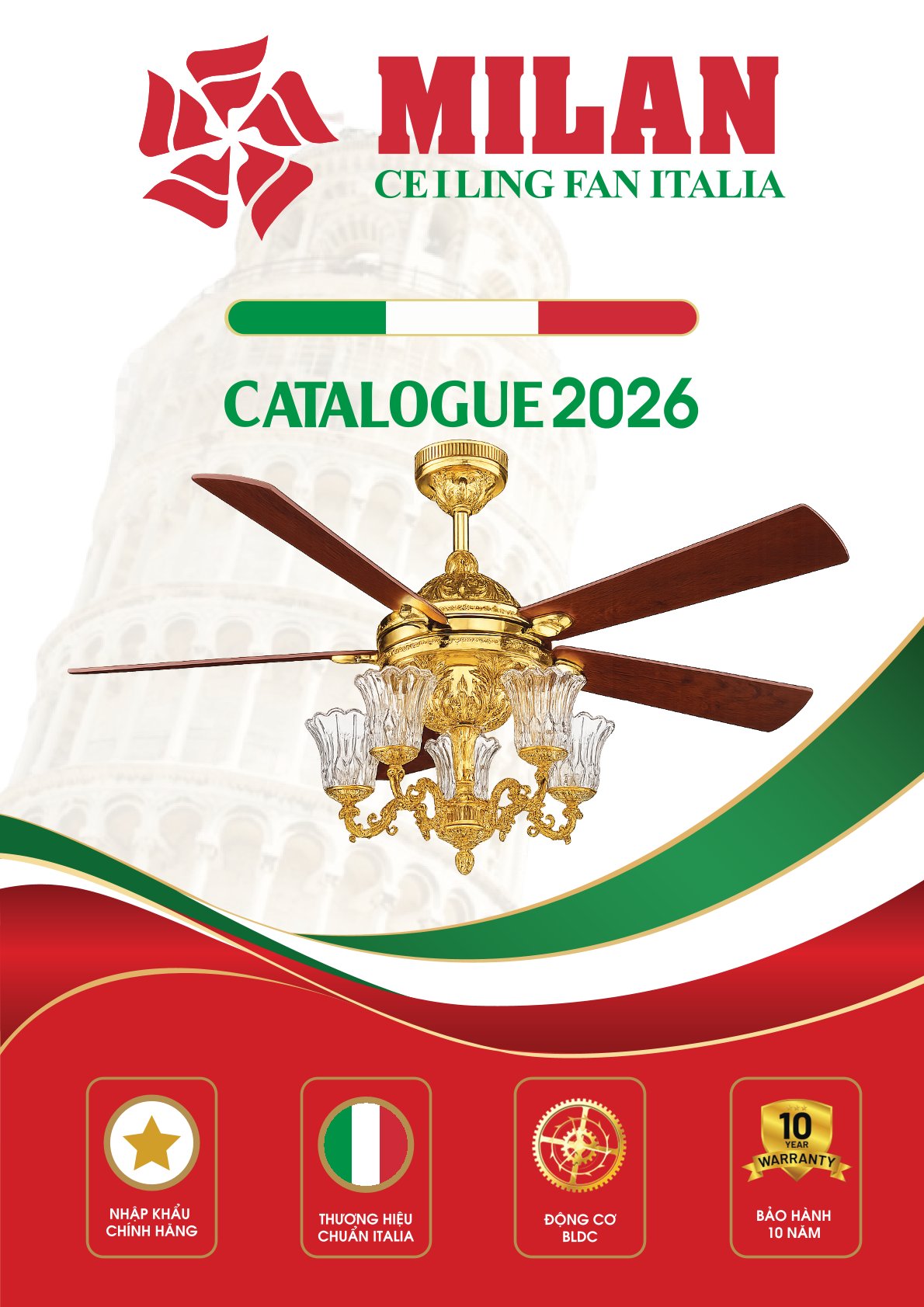 QUẠT TRẦN ITALIA 2026