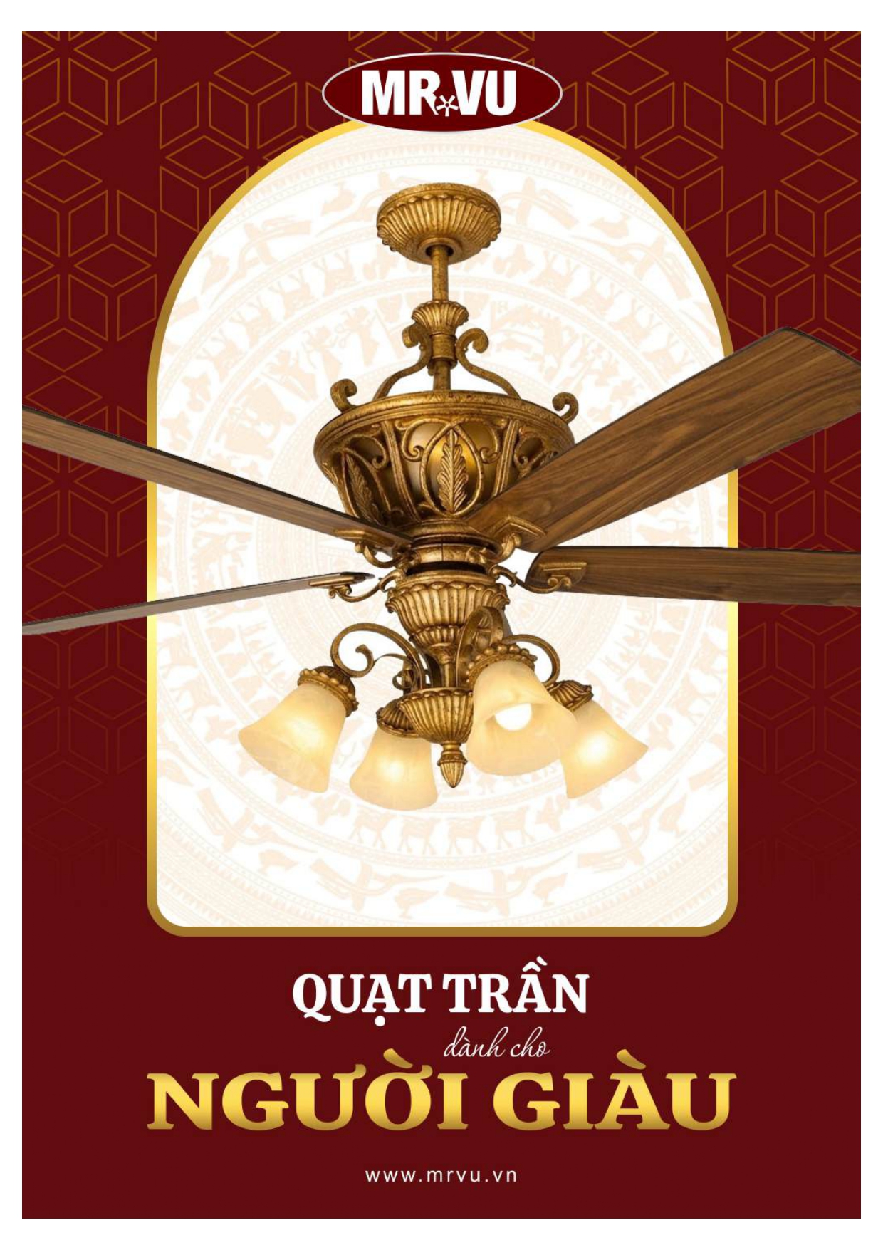 QUẠT TRẦN MR VŨ T8 2026
